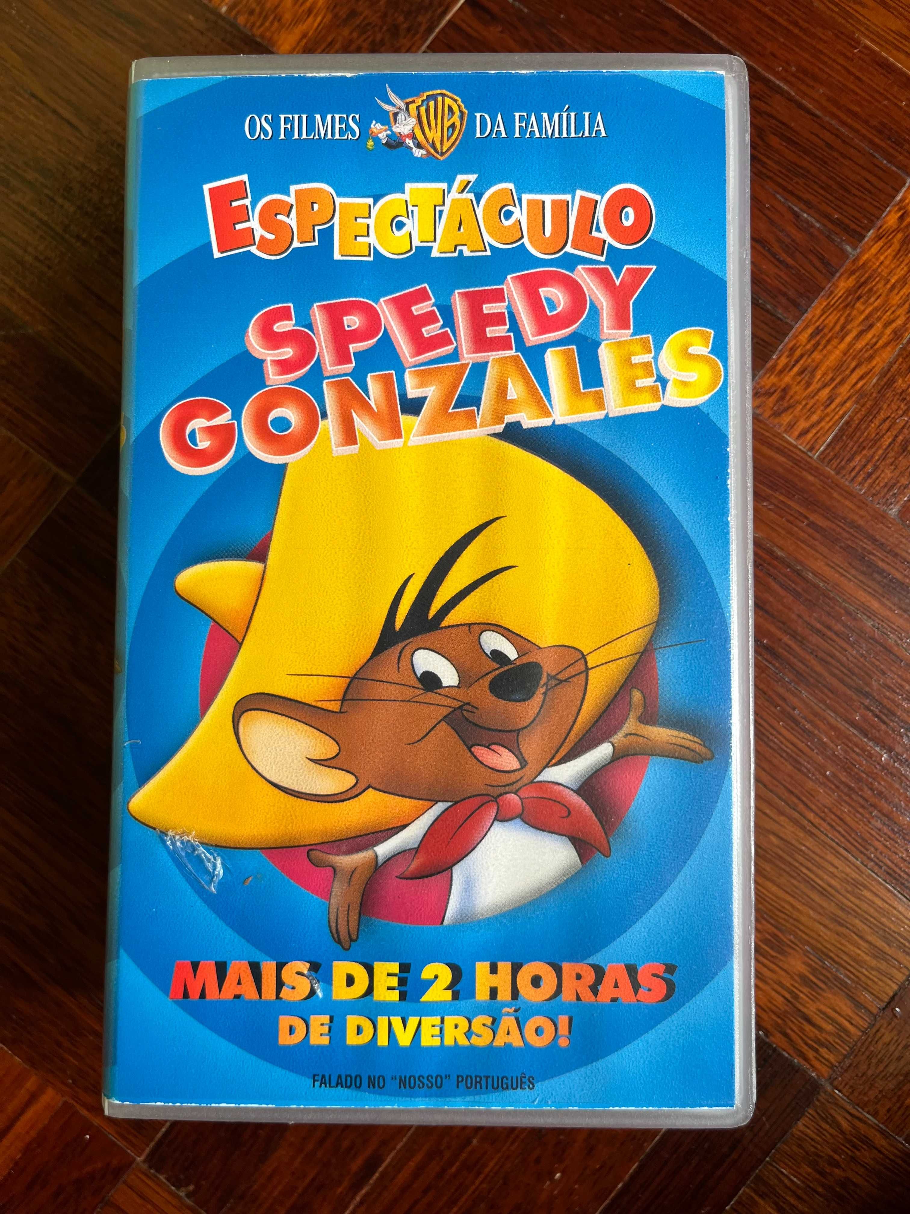 VHS Espectáculo Speedy Gonzales (2001) DUB PT-PT