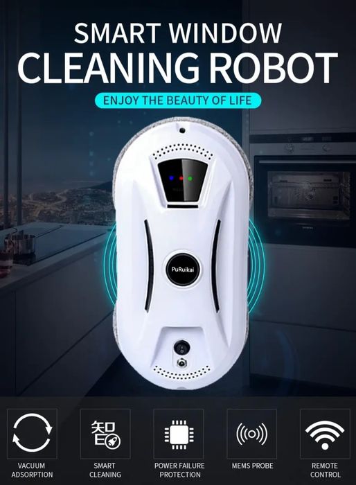 Робот мийник вікон PuRuikai N361 Робот для миття вікон