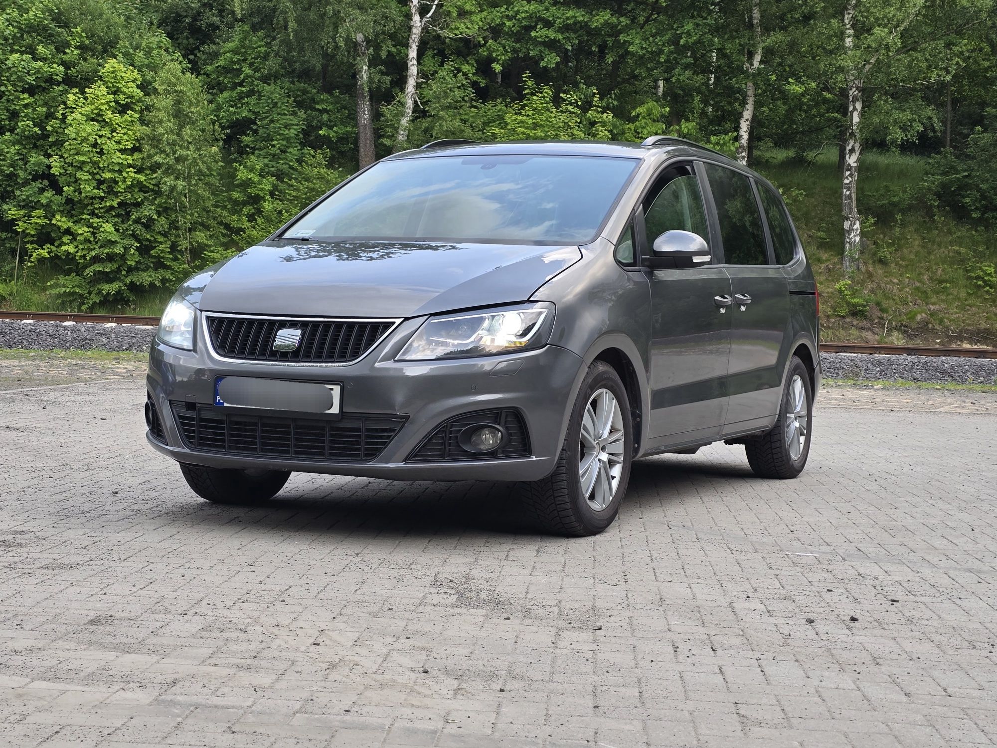 Seat Alhambra II 2.0 170KM Xenon, Tempomat, 5-os