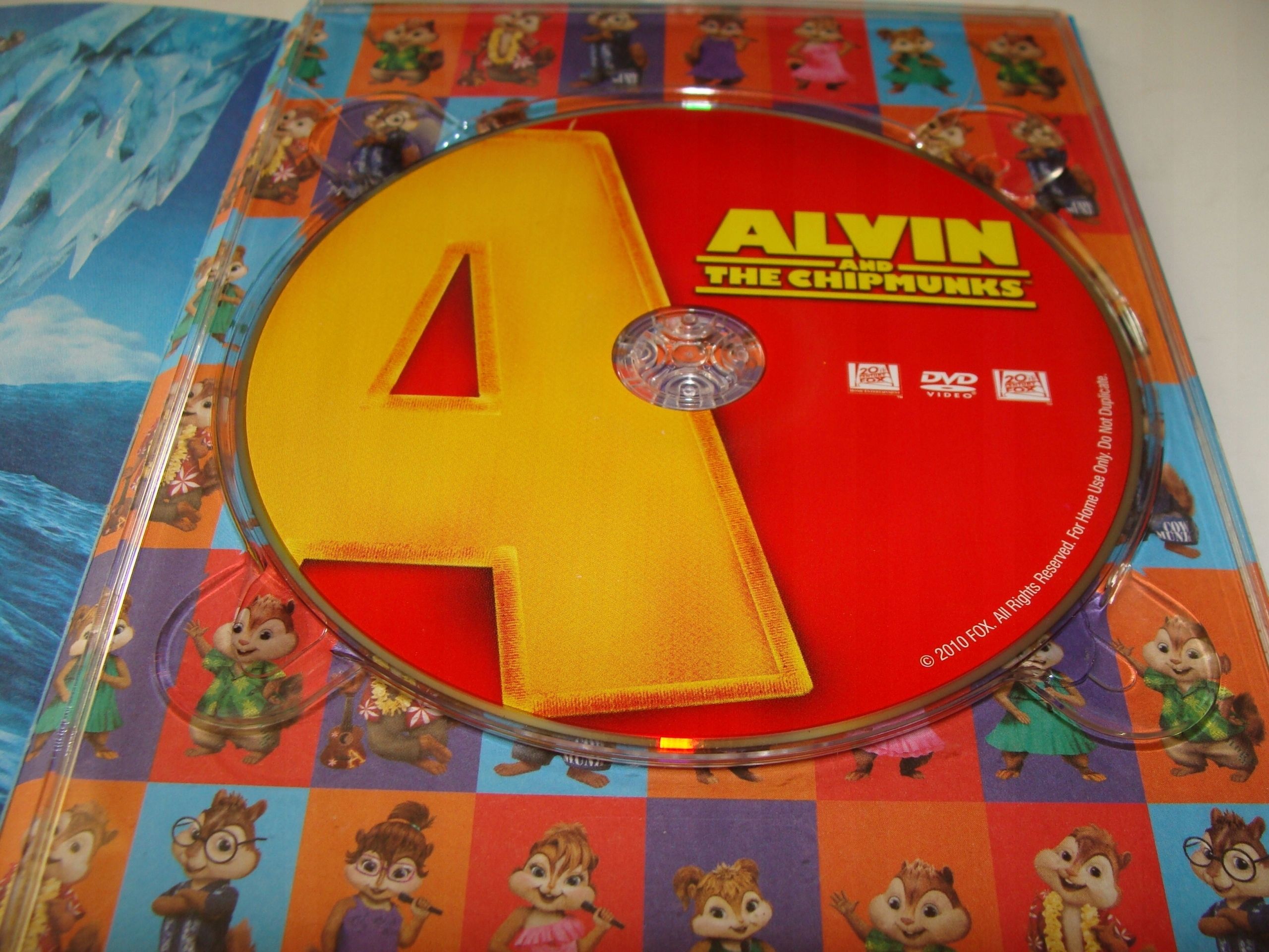 Alvin i wiewiórki 3 DVD *