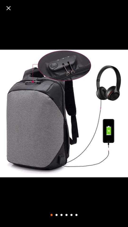 Рюкзак з USB і Audio виходами Вологостійкий!!