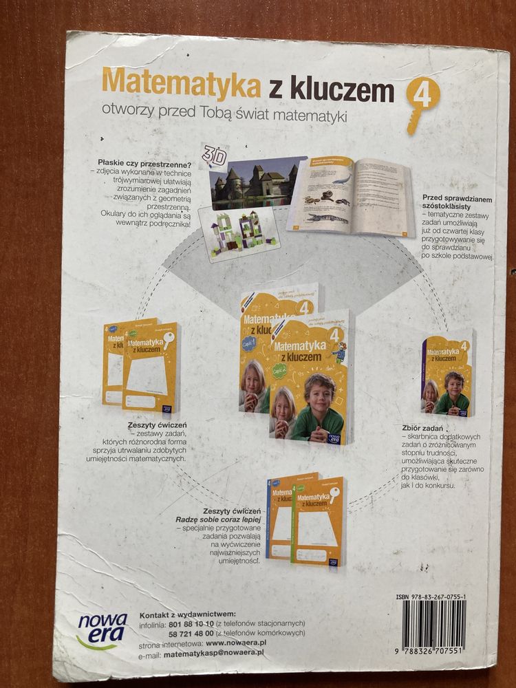 Podręcznik Matematyka z kluczem 4 część 2