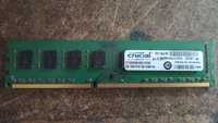 Crucial 8GB Single DDR3 1600 MT/s PC3-12800 CL11