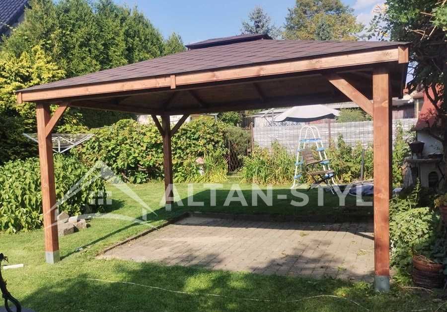 Altany, altanki, wiaty, altana ogrodowa JOLA 3 x 3 m PRODUCENT