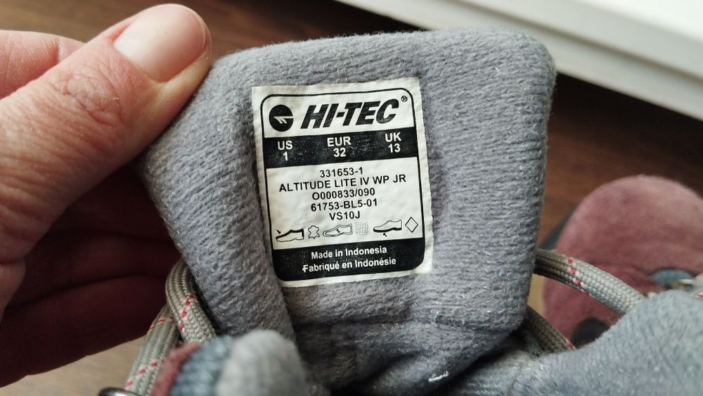 Чоботи зимові дівчачі HI-TEC, розмір 32