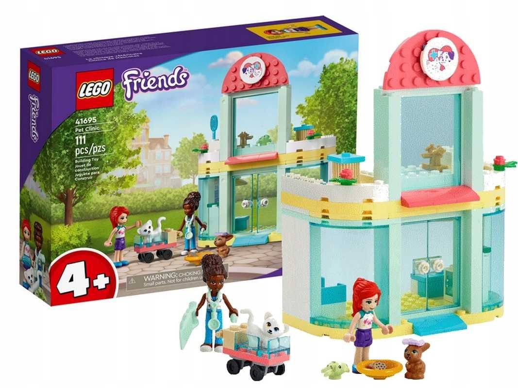 LEGO Friends 41695 Klinika dla zwierzątek * NOWY