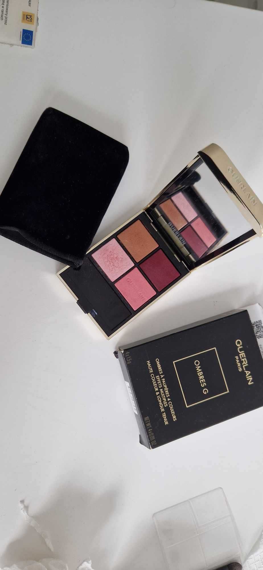 Guerlain Ombres G przepiękne cienie paleta z lusterkiem