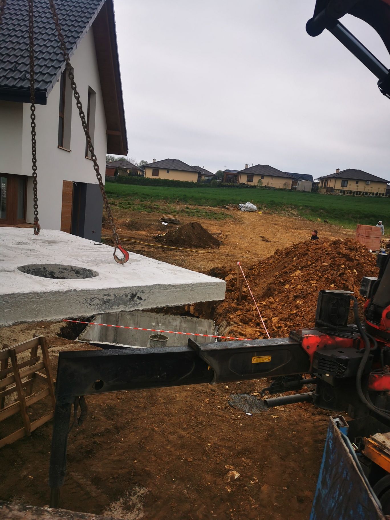 Zbiornik betonowy 6m3 na szambo wode deszczówkę ścieki gnojówkę