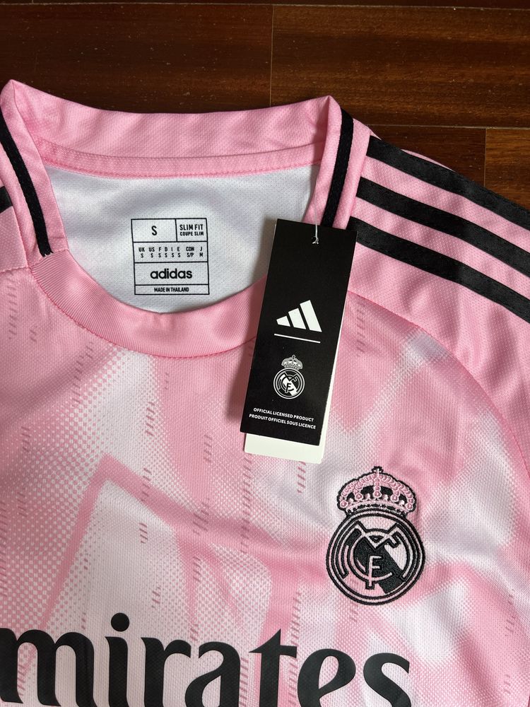 T-shirt Real Madrid Rosa