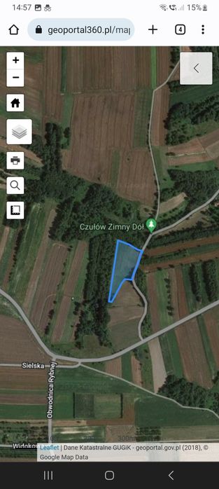 Działka rolna Czułów 70ary