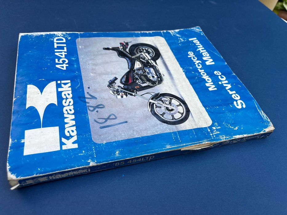 Livro Kawasaki 454LTD service manual