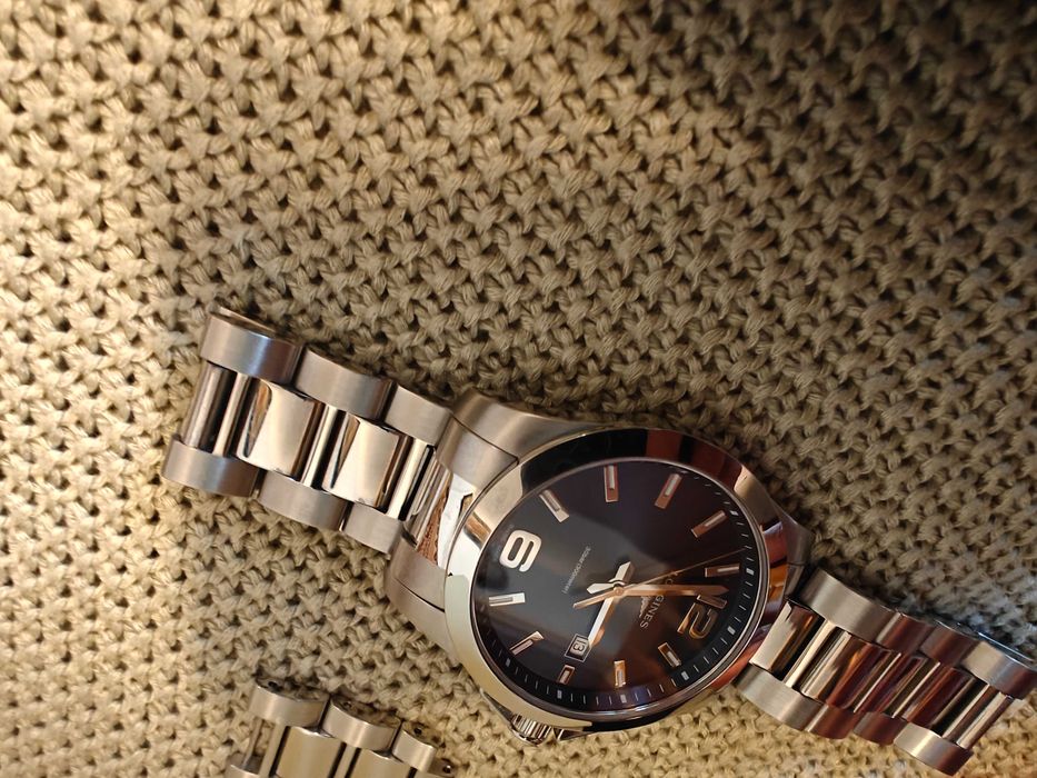 Longines Conquest L3.760.4.96.6 43 MM. jak nowy Warszawa kpl. fabryczn