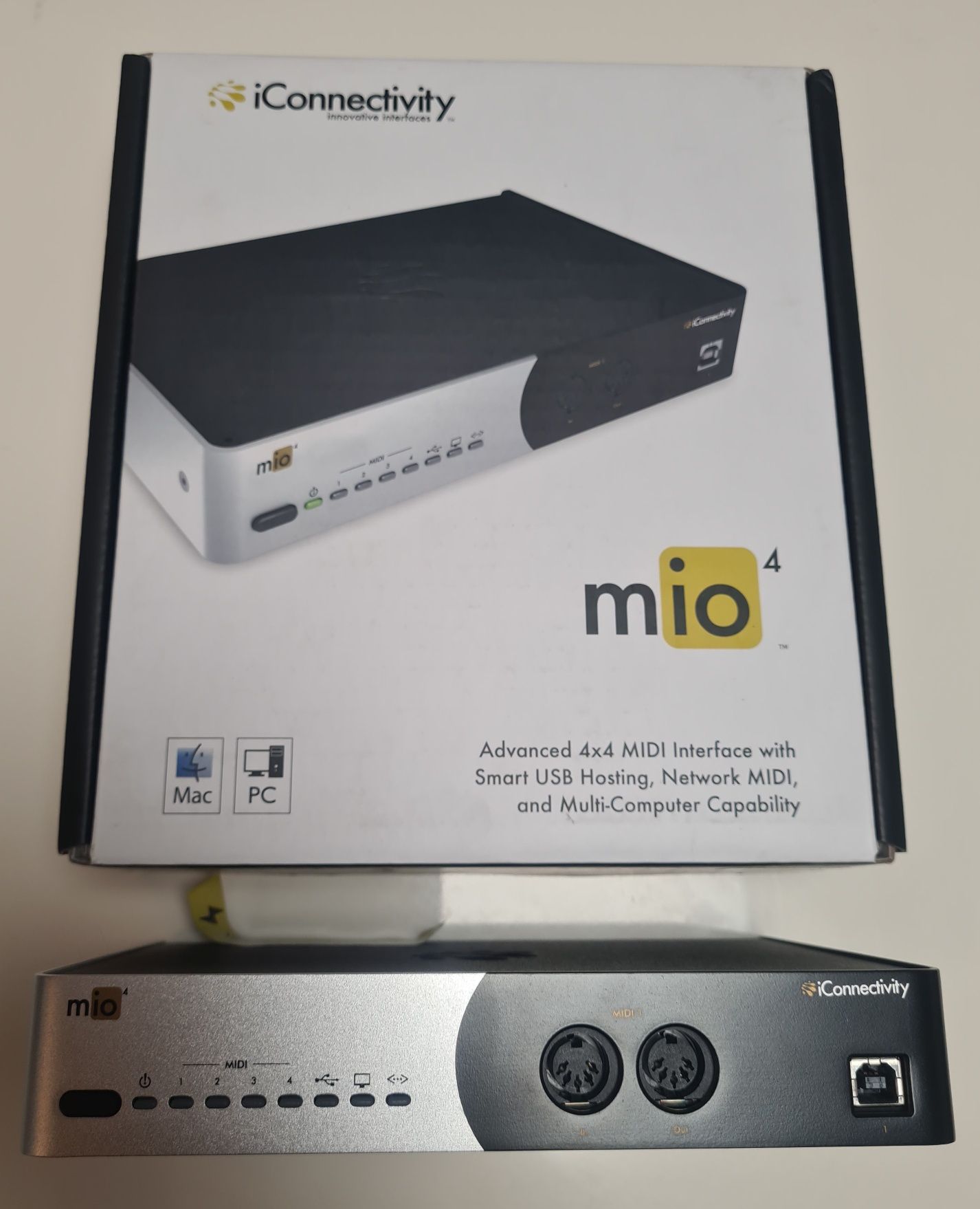 iConnectivity mio4 4x4 MIDI Interface