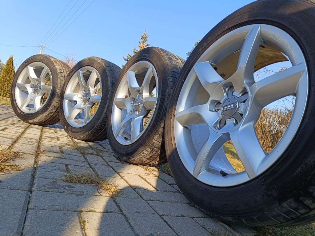 Koła letnie alufelgi 17" 5x112 8T0 Audi A5 A4 B8 B9 A6 C6 C7 A7 A8 D3