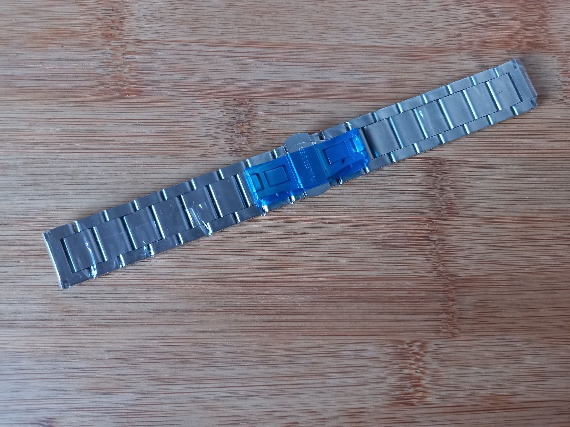 Bracelete relógio em aço 22 mm
