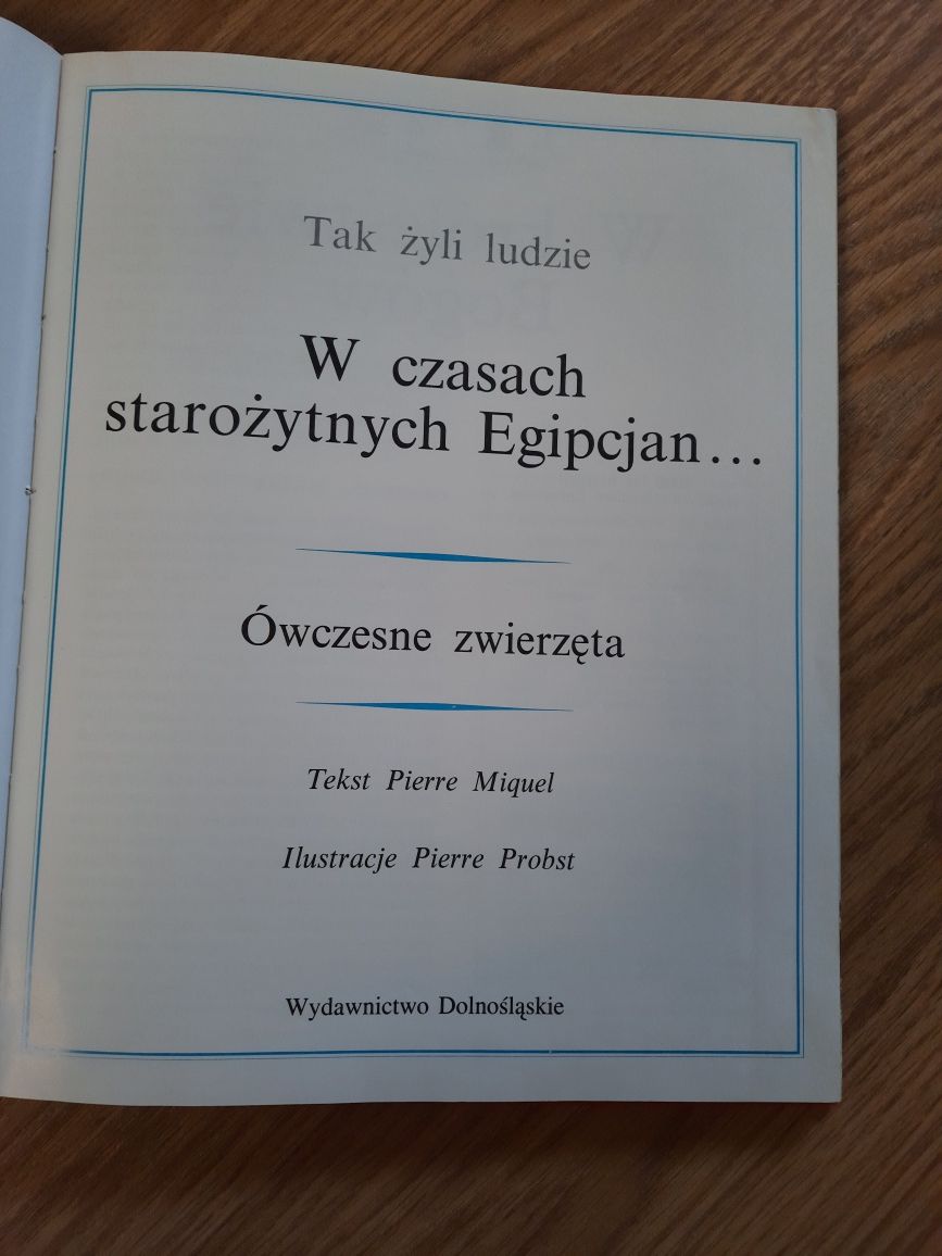 Książka tak żyli ludzie