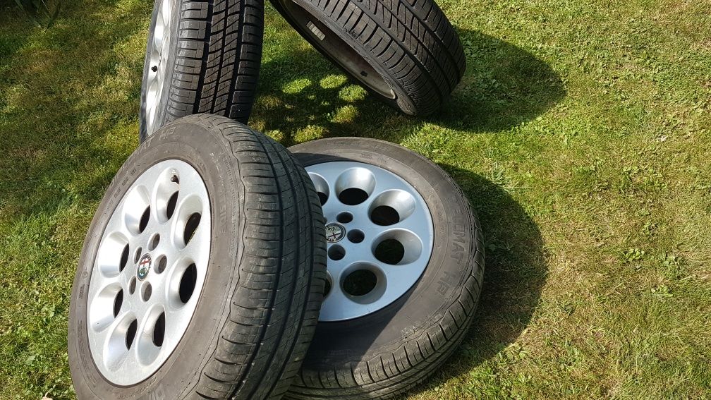 felgi ALFA ROMEO - GRATIS opony jak nowe gwarancja 3m