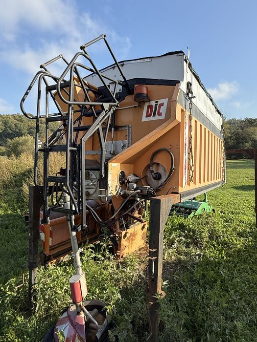 Zabudowa piaskarki DiC z pługiem