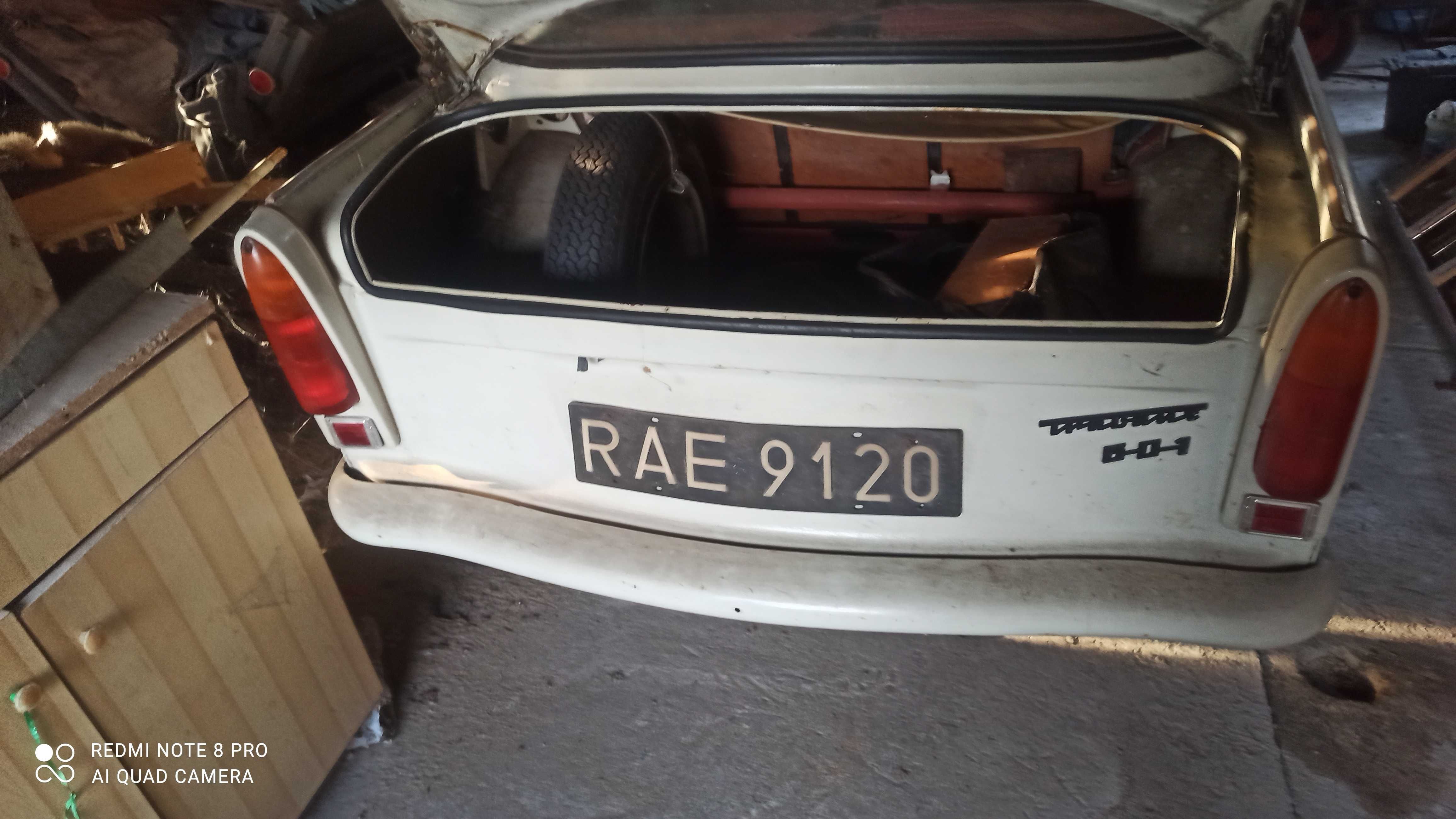 Trabant 601  Niemalowany  Oryginał 1 właściciel