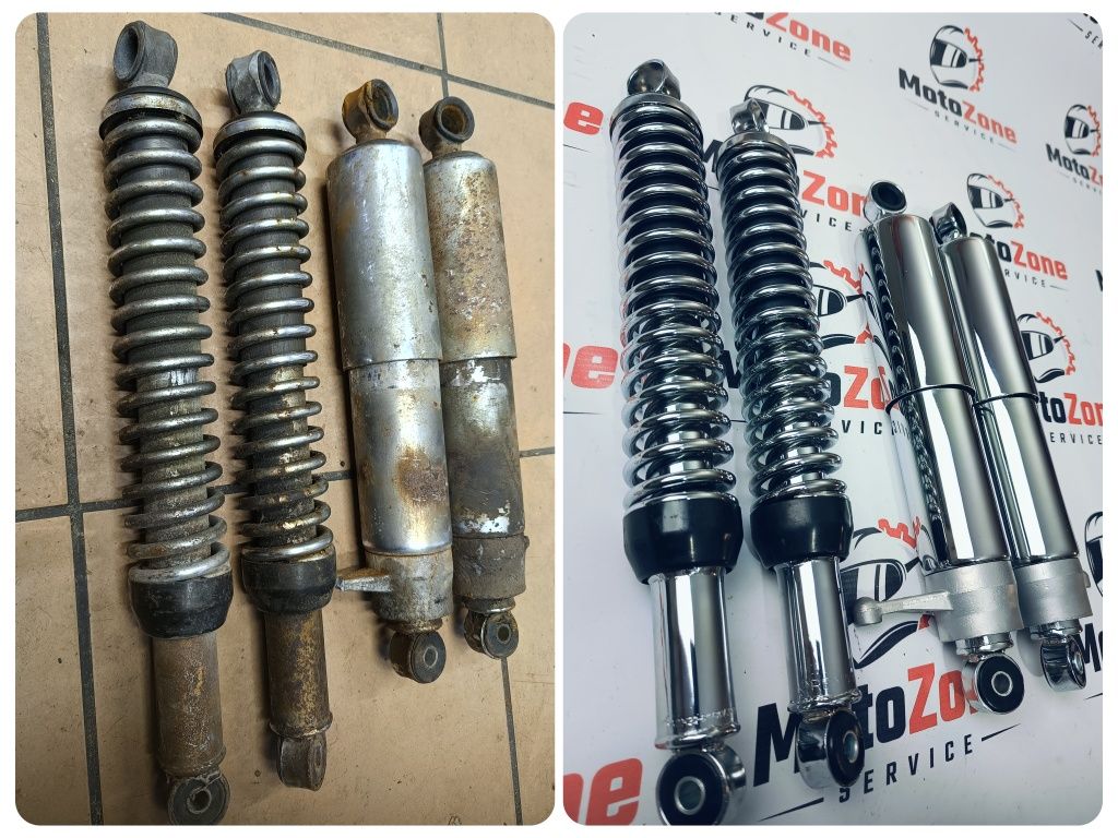 Chromowanie elementów motocyklowych MZ ETZ ES Jaskółka WSK B1 B3 Jawa
