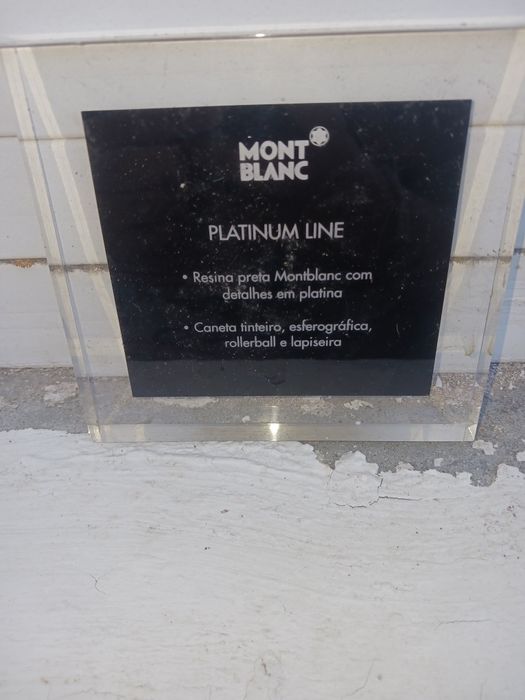 Placa da mont blanca