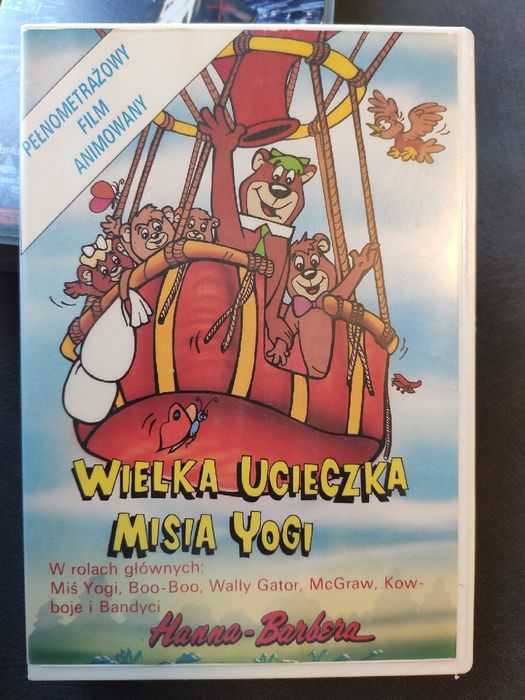 Wielka ucieczka Misia Yogi - kaseta VHS