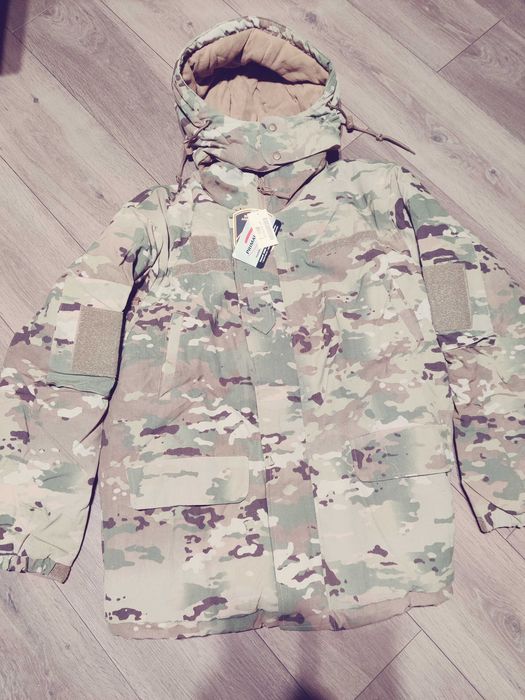Куртка парка мультикам ECW Hooded PrimaLoft Parka multicam