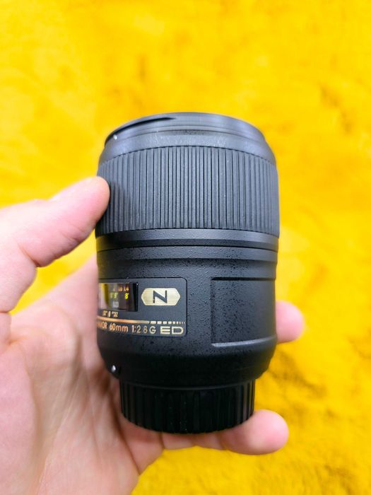 !ШИКАРНИЙ МАКРО! Nikon AF-S Micro NIKKOR 60mm f/2.8G ED FullFame (FX)