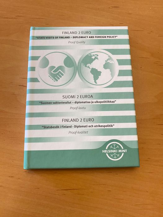 Moeda 2€ comemorativa proof Finlândia 2025