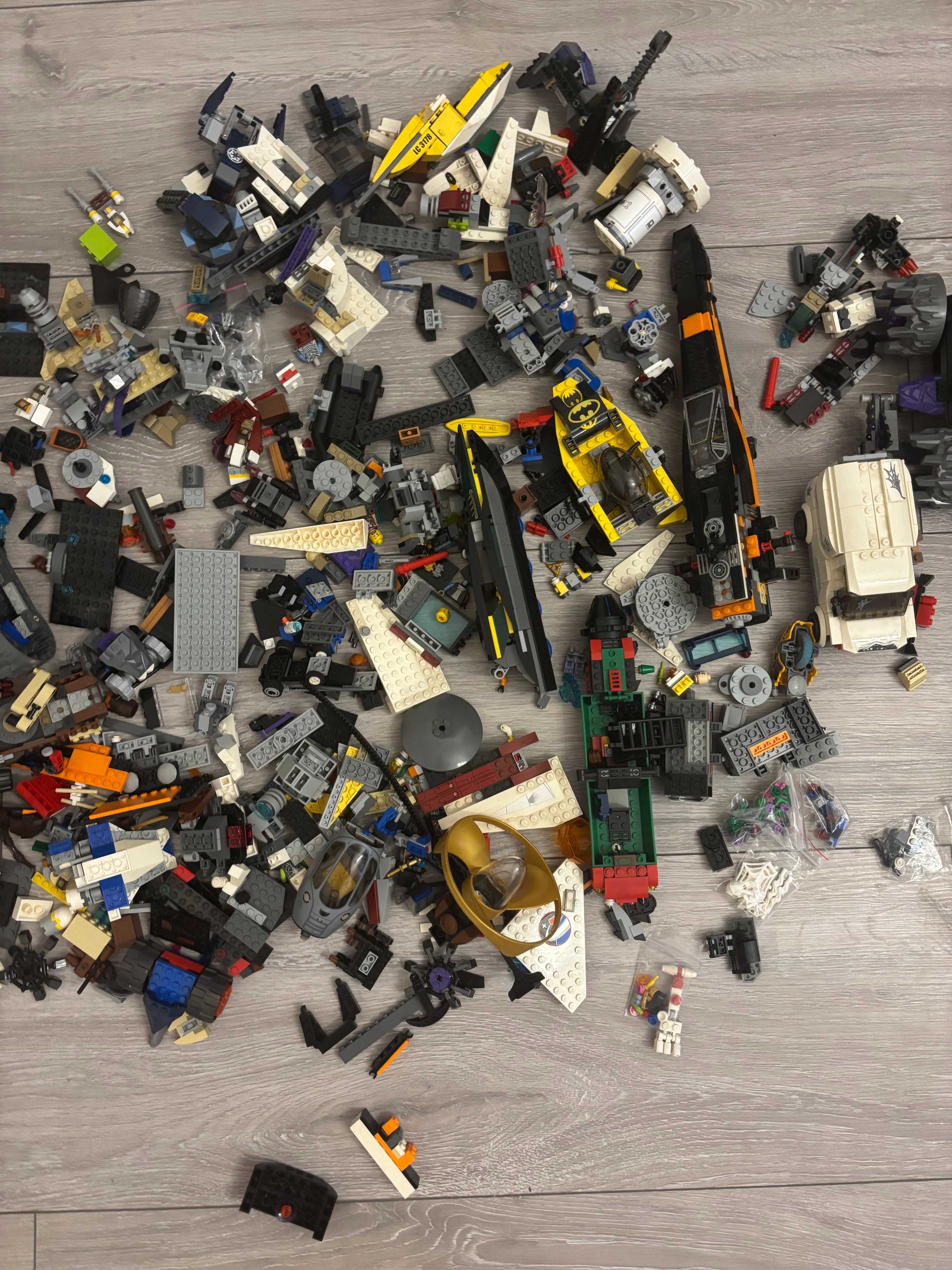 LEGO różne klocki pojazdy statki części   Oryginalne