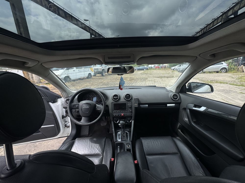 Audi A3 8P S-line 2.0TDI automat/tempomat/alu/lopatki/panorama/skora