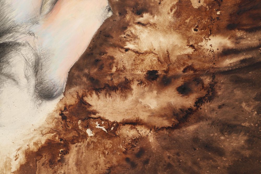 Pintura da artista Cristina Lima