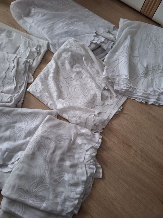 Firanki 7 szt używane  oddam za darmo