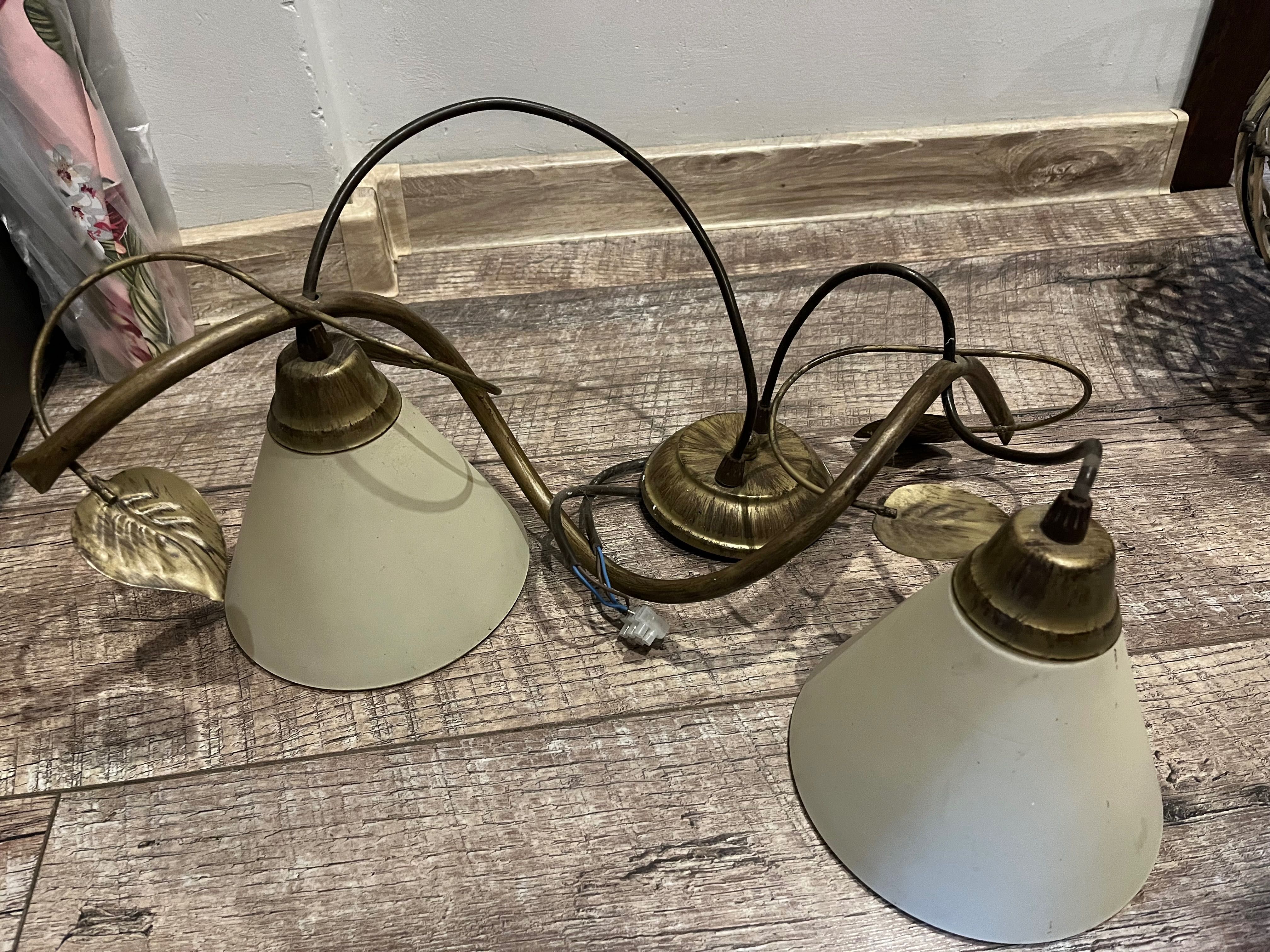 Lampy wiszące dwie
