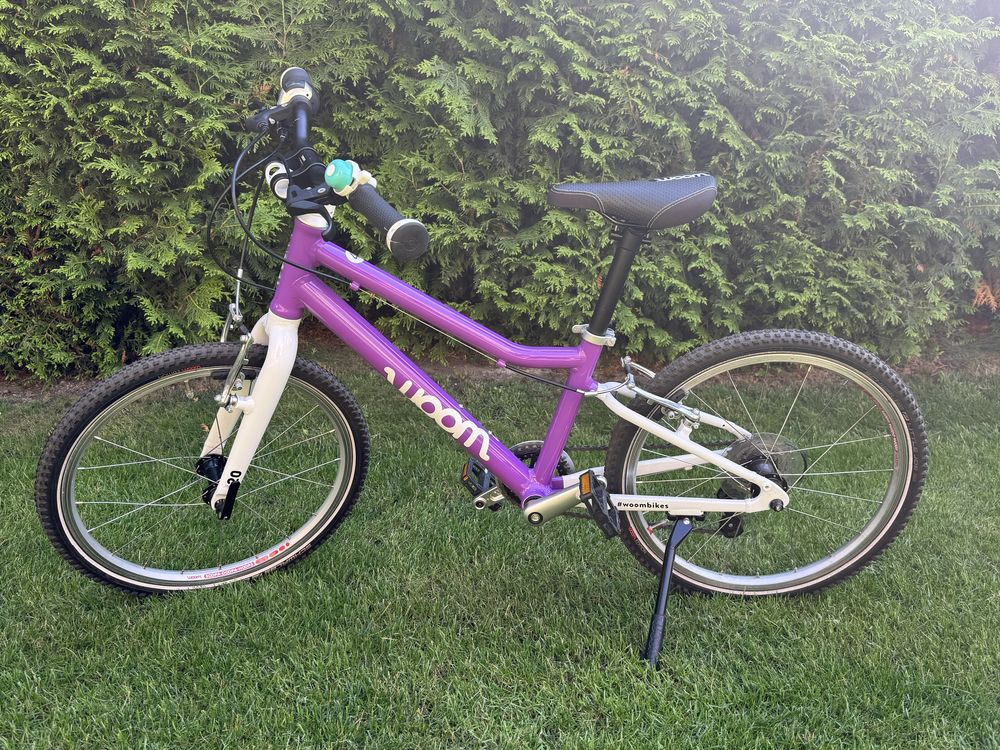Rower dzieciecy Womm 4 ulepszenia, stan perfekcyjny.