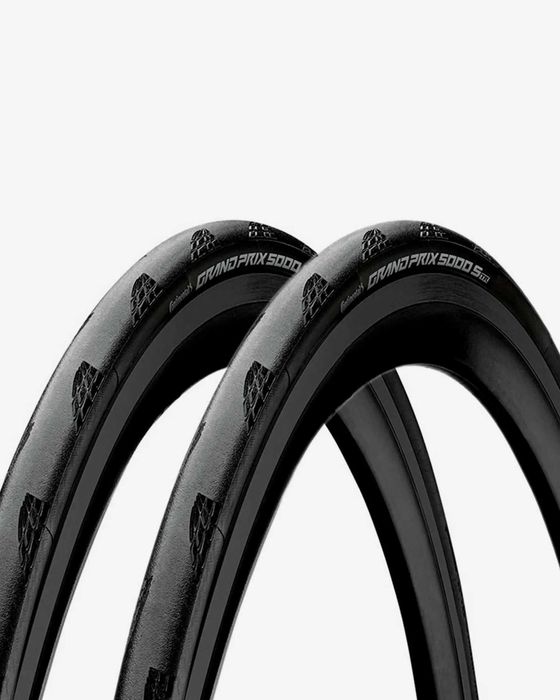 Pneus de estrada Continental GP 5000 S TR flexível preto (2 unidades)