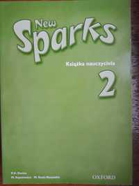 Klasa 2 New Sparks podręcznik książka dla nauczyciela Oxford n
