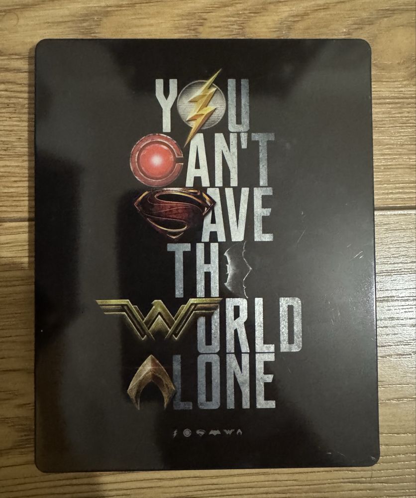 Justice League Steelbook (Edição de 3 Discos)