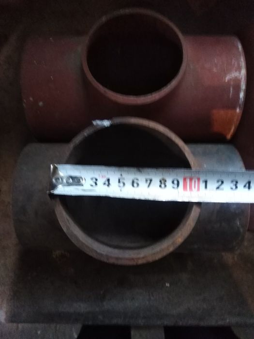 Продам стальний тройнік, кран