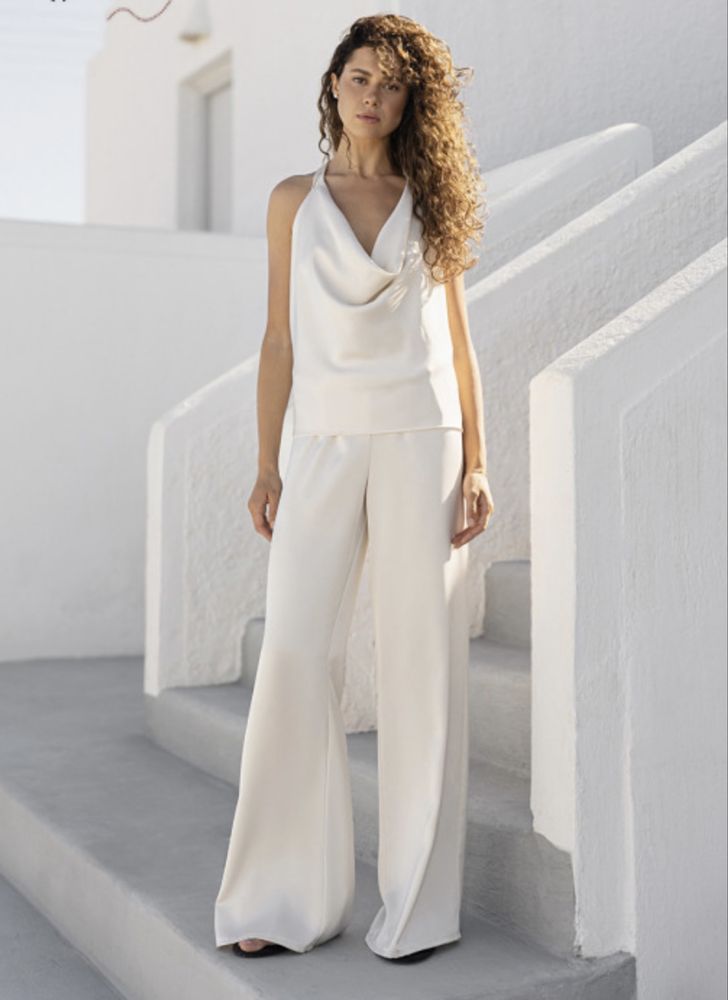 Сатинові штани must have zara