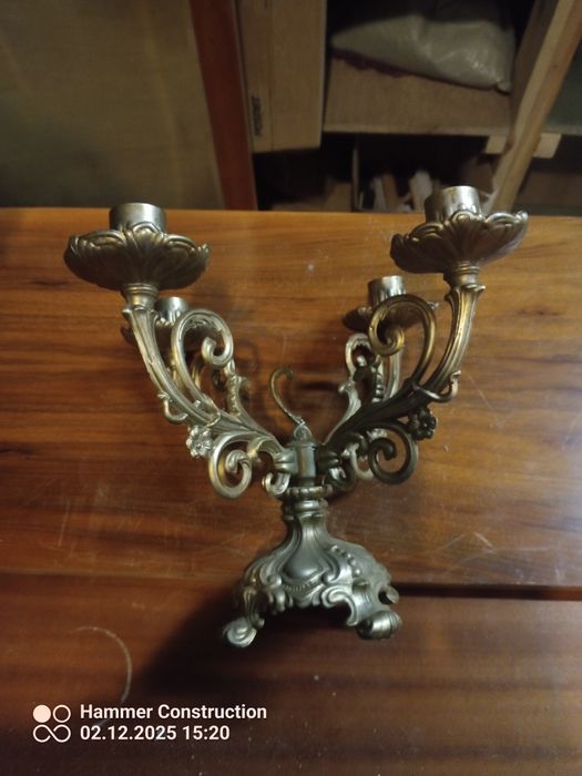 Sprzedam świecznik mosiężny