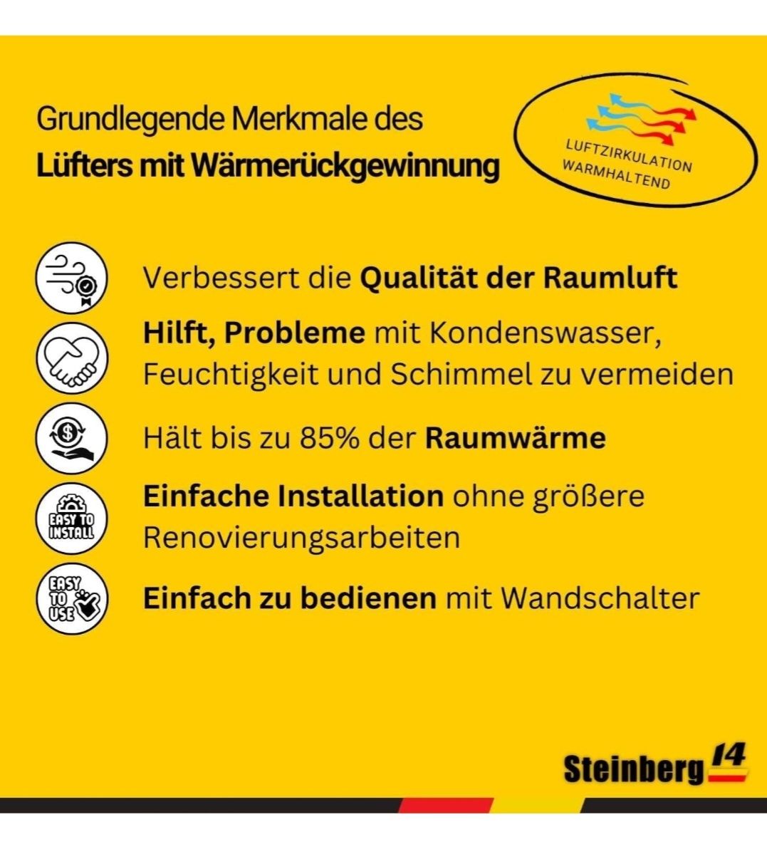 Wentylator wyciągowy elektryczny