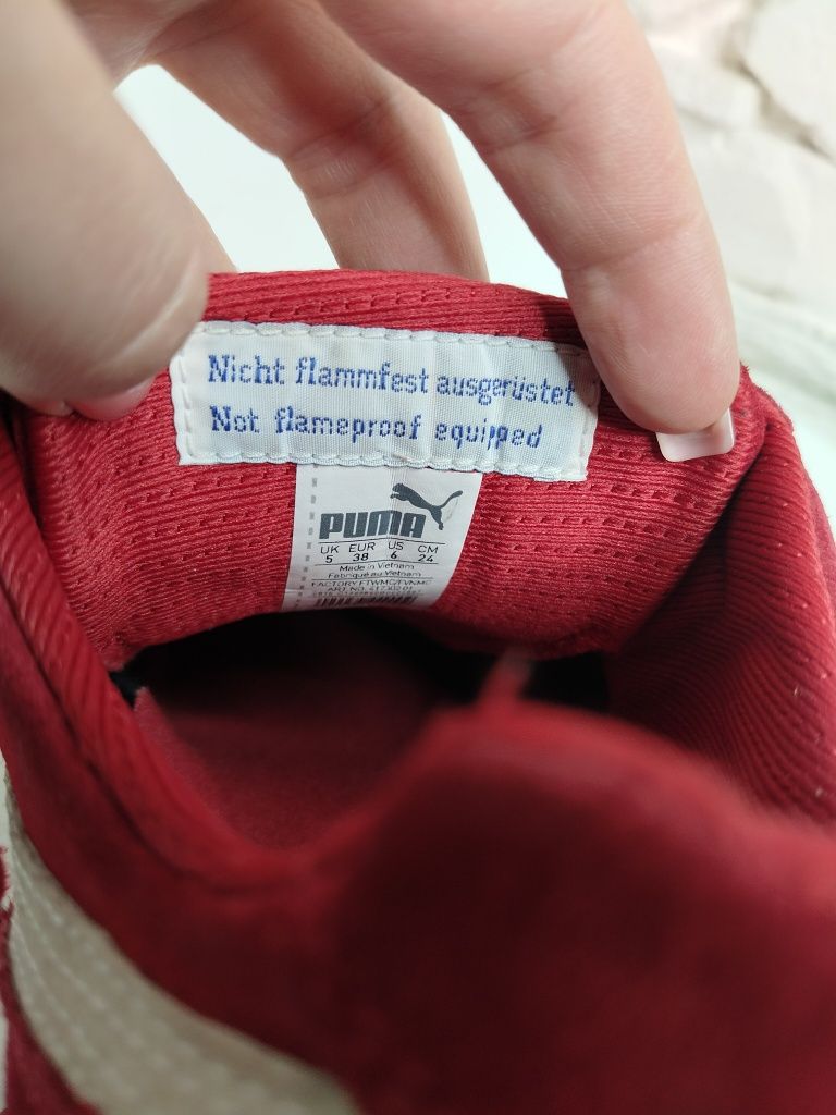 Жіночі оригінальні кросівки Puma Speedcat OG Sparco трендові 38р.
