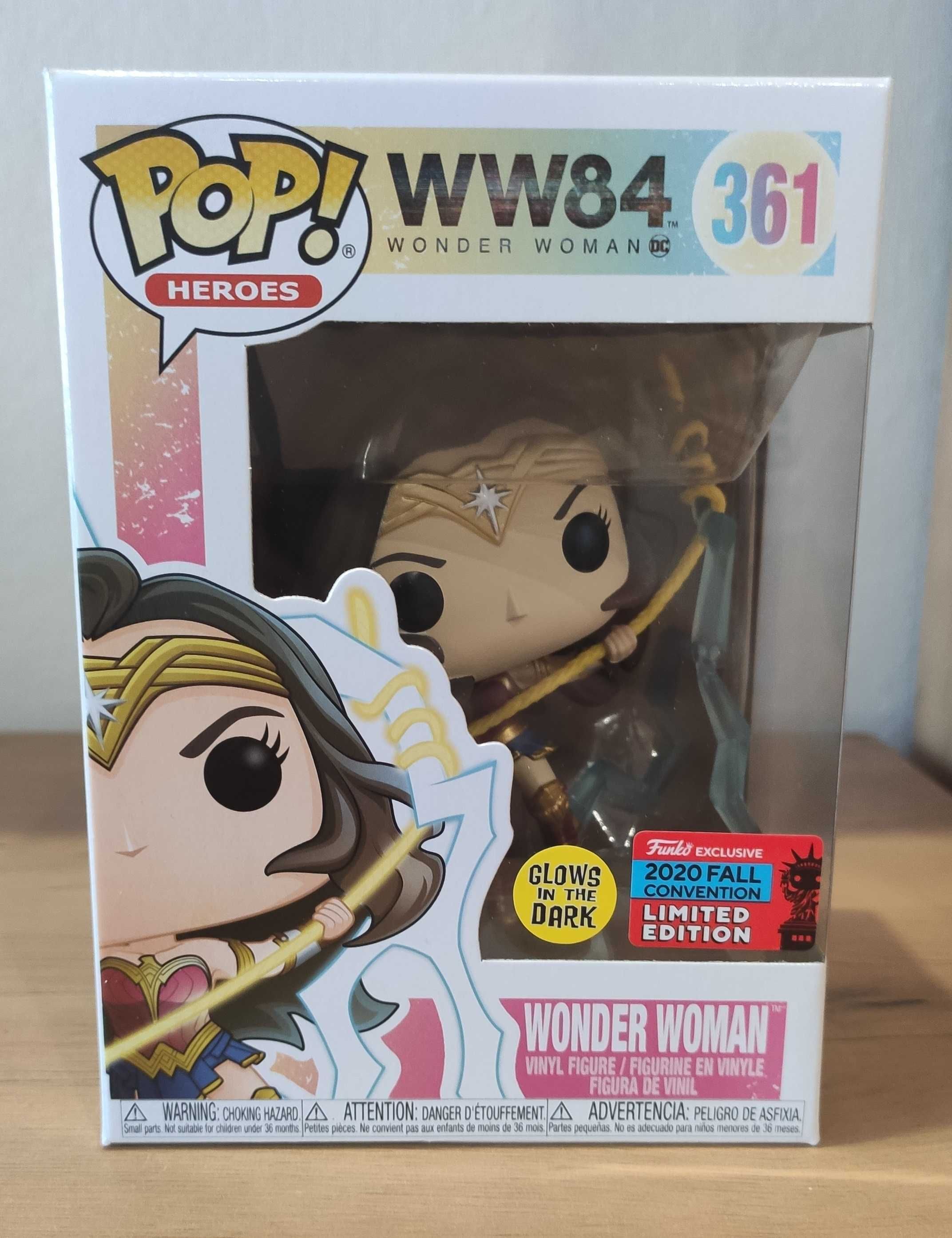 Figurka Funko Pop 361 WONDER WOMAN 2020 Fall Convention GITD