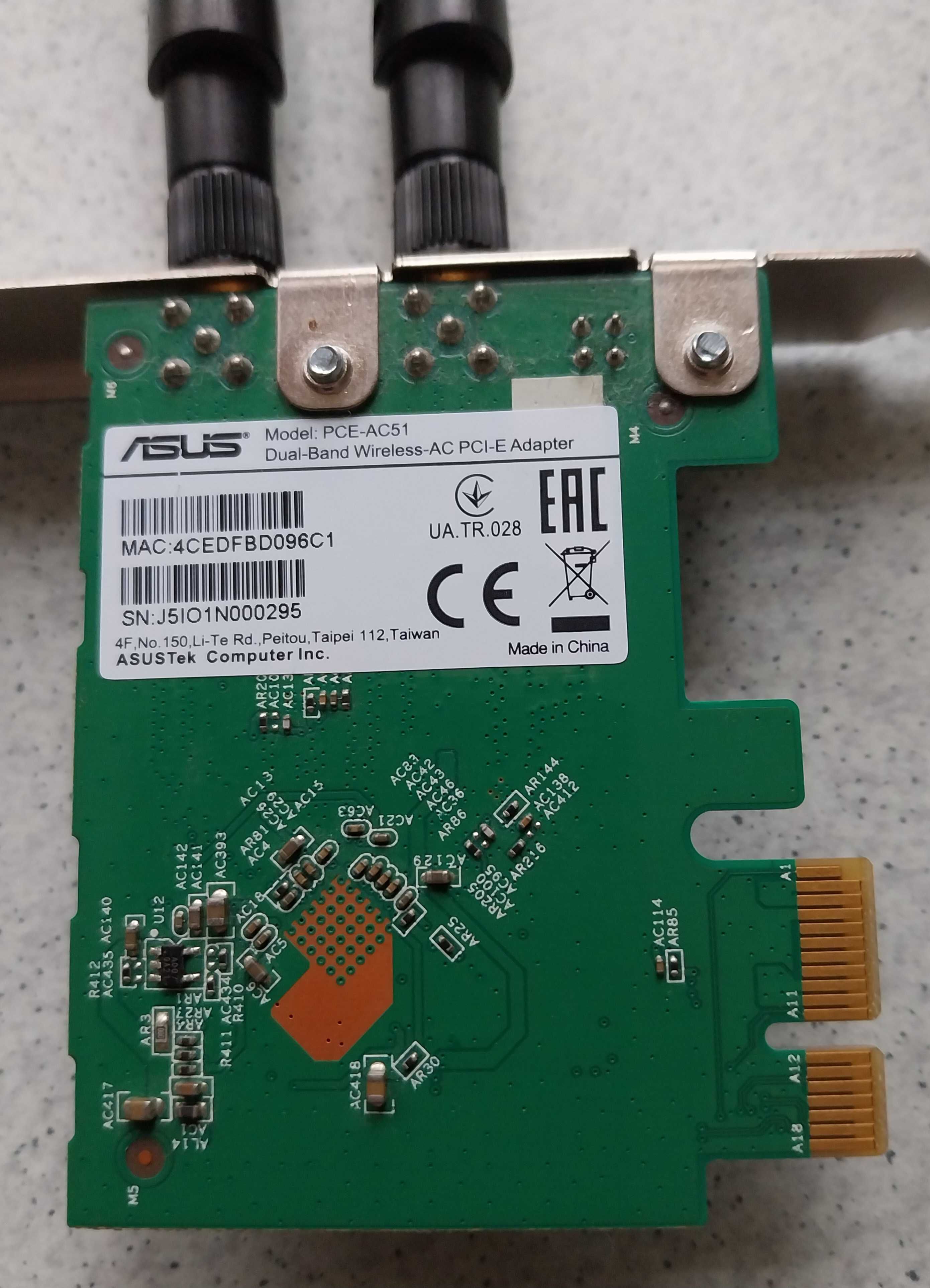 Karta sieciowa ASUS PCE-AC51