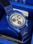 Swatch x Omega the Super Blue