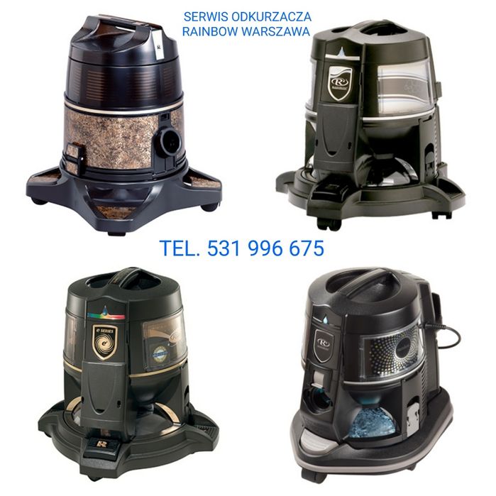 Serwis naprawa odkurzaczy KIRBY Rainbow Roboclean  Vorwerk iRobot