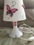 Lampka nocna w motyle