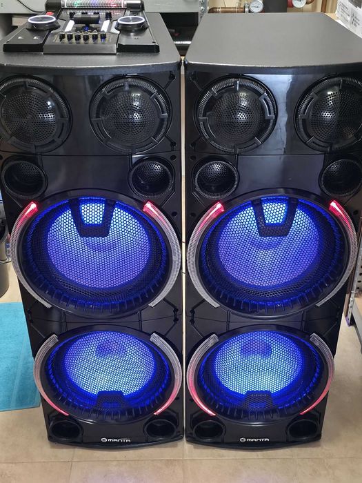 Głośniki karaoke MANTA SPK 6012 FOBOS POWER AUDIO - na sylwestra