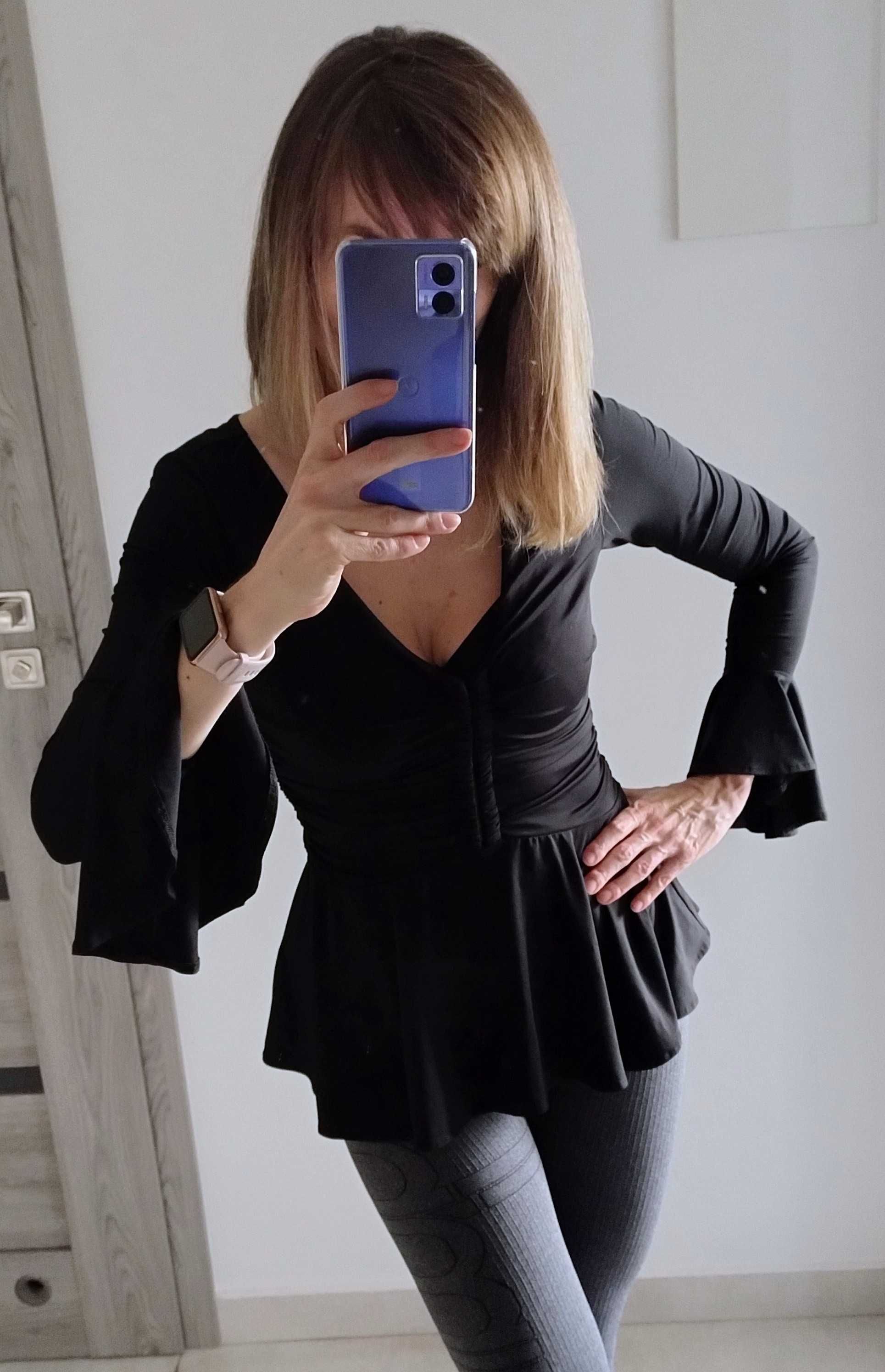 Guess bluzka XS/S  czarna